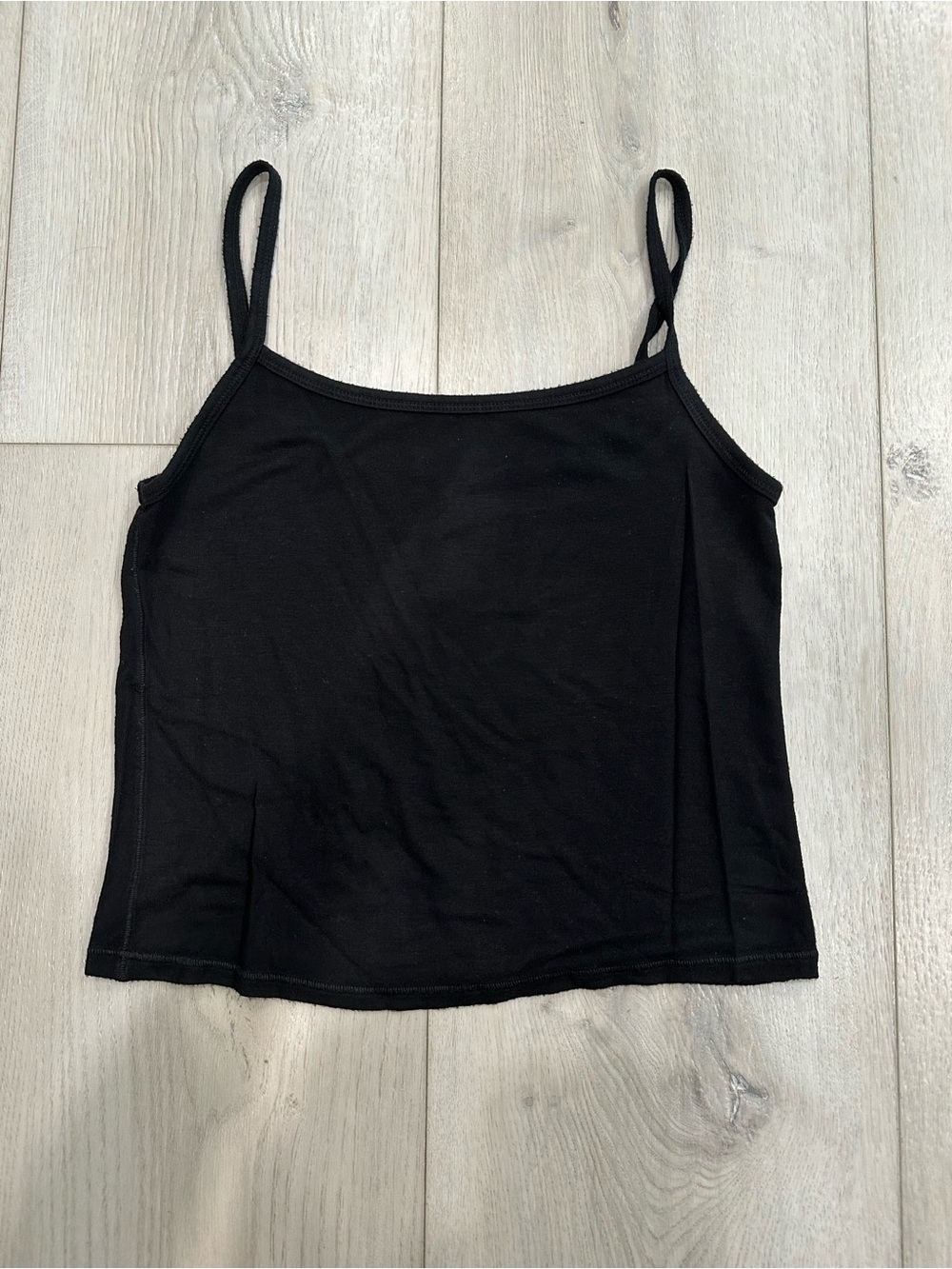 SKIMS Black Soft Stretch Cami Tank Top Size Large